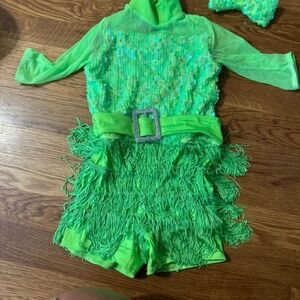 Green youth Weissman jazz costume